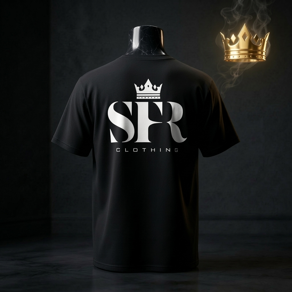 Mens Primary SFR Crown Logo Tee - Image 2